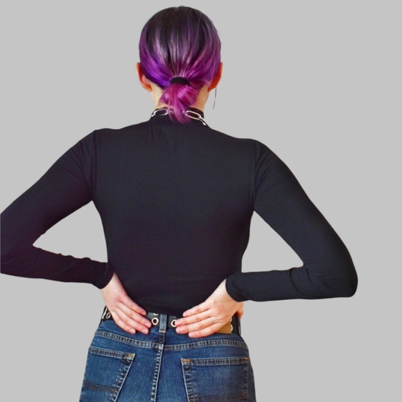 NWT Current Mood WTF Long Sleeve Top - Picture 3 of 4